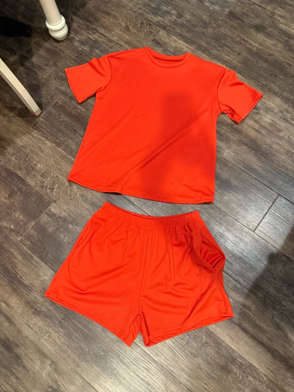 NWOT Athleisure Set - Short Sleeve Top & Shorts